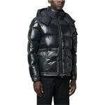 Пуховик мужской черный Moncler - фото 5