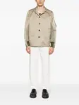 Куртка-рубашка со вставками SACAI, нейтральный - фото 2