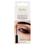 Хна для бровей 4.0 коричневая Delia Express, 6 мл - фото