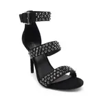 Кожаные босоножки на шпильке амаль Michael Kors, черный - фото