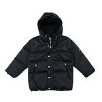 Куртка пуховая черная подростковая Jordan - фото