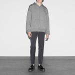 Толстовка мужская серая Gucci, серый - фото 2