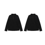 MH100 QUECHUA Флисовая одежда для мужчин DECATHLON, черный - фото 3