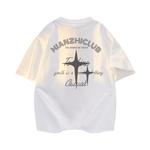 Футболка унисекс Cotton, темно-синий - фото 5