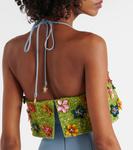 Мини-платье Ясмин с декором Alémais, синий - фото 6