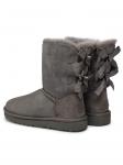 Ботинки зимние UGG W Bailey Bow II, серый - фото 3
