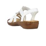 Сандалии Rieker, White - фото 3