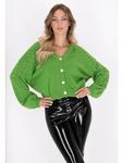 Кардиган faina, зеленый - фото 3