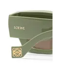 Фирменные солнцезащитные очки Loewe, зеленый - фото 3