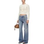 Свитер Loewe с вышитым узором, белый - фото 5