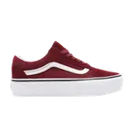 Кроссовки Vans Old Skool Platform, красный - фото