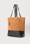 Сумка STUDIO ID DOUBLE TEXTURE TOTE UNISEX, Black/Camel/Black - фото 3