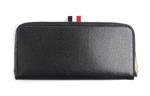 THOM BROWNE Кошелек из телячьей кожи Unisex Black - фото 2