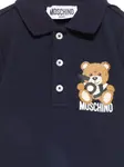 Рубашка поло Teddy Bear Moschino Kids, синий - фото 3