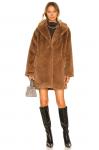 Куртка LAMARQUE Linnea Faux Fur, цвет Mink Brown - фото 2