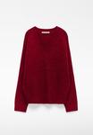 Джемпер ADOLFO DOMINGUEZ V-NECK SWEATER, Red - фото 8