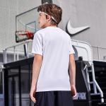 Jordan Футболка White/Marina Blue детская - фото 6