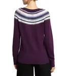 Джемпер Грета Фэр-Айл Hobbs London, фиолетовый - фото 3