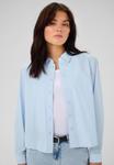 Блуза My Essential Wardrobe Button-down blouse, Cashmere Blue/Light Blue - фото 3