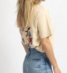 Футболка с рисунком «Heavenly» в бежевом цвете Bailey Rose - фото 2