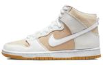 Неотбеленная упаковка Nike SB Dunk High Pro ISO с оранжевой этикеткой - фото