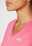 Футболка Under Armour SOLID, Super Pink/White/Pink - фото 6