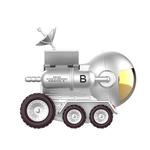 Фигурка Mega Space Molly Astronaut Wander Car трендовая 10см POP MART - фото 5