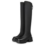 Женские ботинки Over the knee ST&SAT, Coffee - фото 5