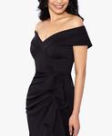 Платье Scuba с открытыми плечами XSCAPE, черный - фото 4