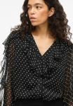Блуза VILA Blouse, Black - фото 4