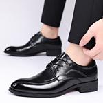 Чёрные классические туфли SHUPATE для мужчин - фото 5