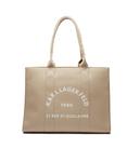 Сумка-шоппер Karl Lagerfeld, бежевый - фото