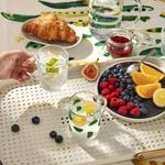 Кружка IKEA, 30 сл, цвет mixed colours white/green - фото 4