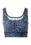 Топ comma casual identity BUSTIER MIT ALL-OVER-LEO-PRINT, Arktisblau/Light Blue - фото 3