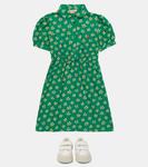 Платье с цветочным принтом в виде голубя The Animals Observatory, зеленый - фото 2