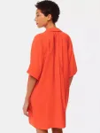 Платье Whistles Melanie Oversized Mini, красный - фото 2