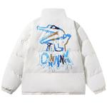 Пуховик Unisex Dnnnnx, Экрю - фото 10