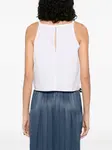 Топ без рукавов MOUTAKI, белый - фото 4
