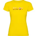 Футболка Kruskis Enjoy, желтый - фото