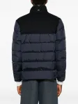 Стеганое пальто с панелями Herno, синий - фото 3