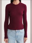 MixRay Свитер в бордовом цвете - фото 5