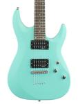 Электрогитара Schecter C-6 Deluxe Electric Guitar Satin Aqua - фото 3