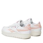 Кроссовки женские высокие Reebok ClubC Double, белый/персиковый - фото 3