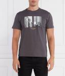 Футболка мужская Pepe Jeans London с принтом, черный - фото