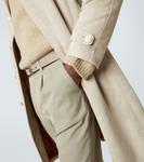 Замшевое пальто Brunello Cucinelli, Canapa+Bordeaux - фото 7