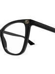 Очки кошачий глаз Gucci Eyewear, черный - фото 3