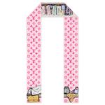 LOUIS VUITTON Шёлковый шарф женский розовый, Pink - фото 7