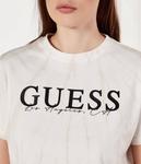 Футболка горечавка Cropped fit Guess Active, желтый - фото 4