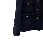 CHANEL Вязаный свитер SS23 женский черный - фото 9