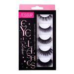 JESSUP, False Eyelashes накладные ресницы на полоске 5 пар - фото